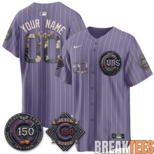 Chicago Cubs Halloween Nightmare Edition Custom Baseball Jersey 3