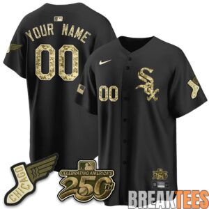 Chicago White Sox Armed Force Day 2026 Custom Baseball Jersey 5