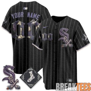 Chicago White Sox Halloween Nightmare Edition Custom Jersey 3