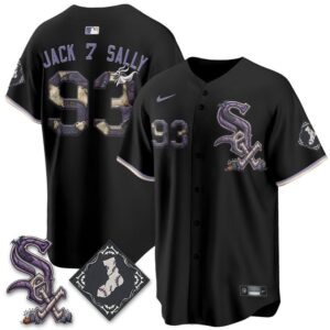 Chicago White Sox Nightmare Halloween Edition Baseball Jersey