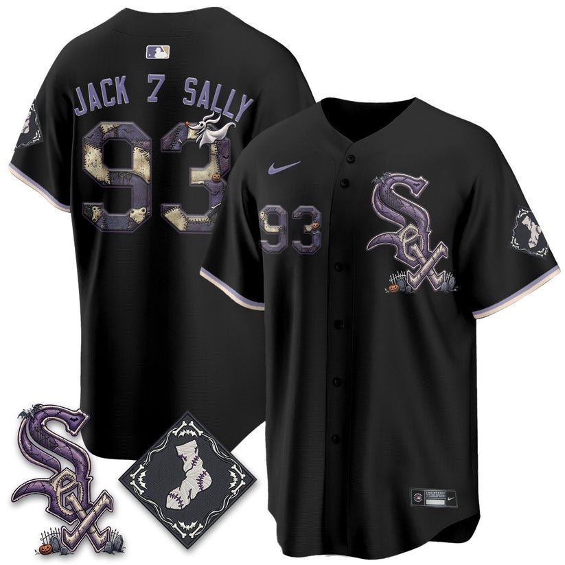 Chicago White Sox Nightmare Halloween Edition Baseball Jersey Chicago White Sox Nightmare Halloween Edition Baseball Jersey