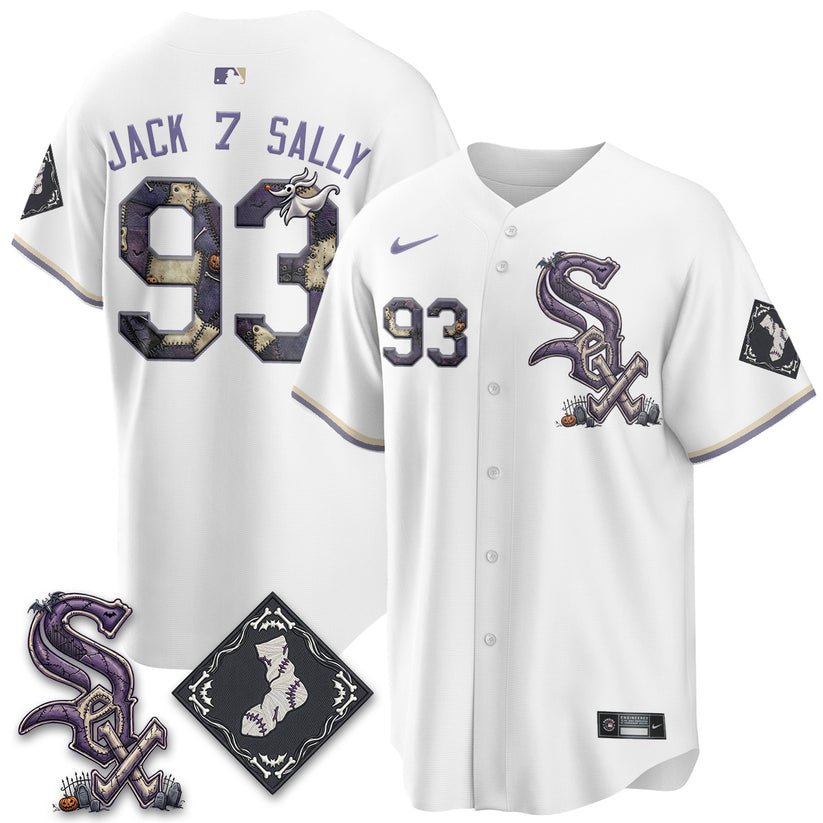 Chicago White Sox Nightmare Halloween Edition Baseball Jersey Chicago White Sox Nightmare Halloween Edition Baseball Jersey