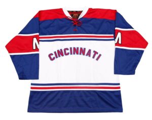 Cincinnati Mohawks Vintage Hockey Jersey