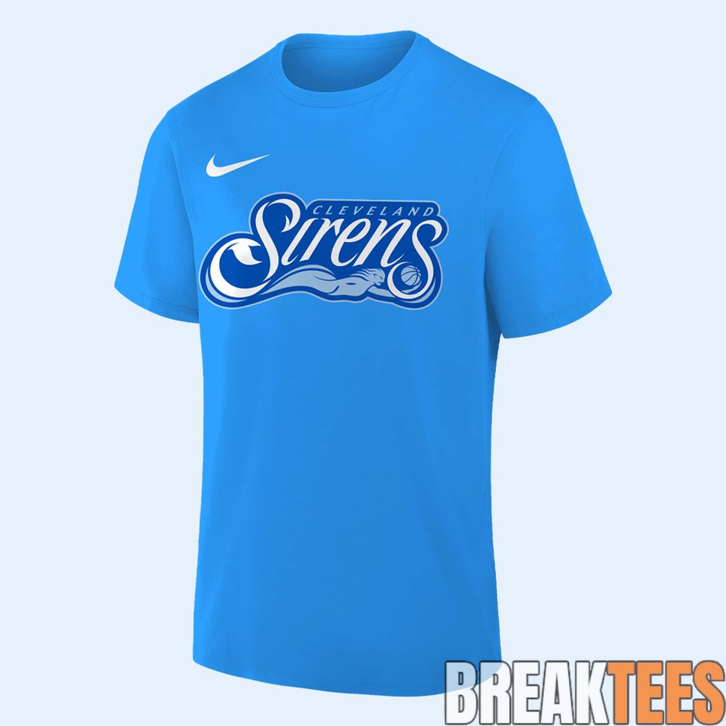 Cleveland Sirens Royal Blue T-Shirt Cleveland Sirens Royal Blue T-Shirt