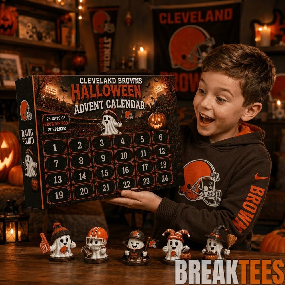 Cleveland Browns Halloween 2026 Advent Calendar 24 Days Countdown Figurine Set Cleveland Browns Halloween 2026 Advent Calendar 24 Days Countdown Figurine Set
