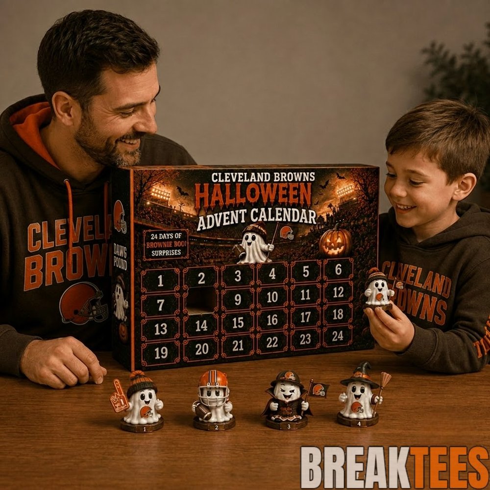 Cleveland Browns Halloween 2026 Advent Calendar 24 Days Countdown Figurine Set Cleveland Browns Halloween 2026 Advent Calendar 24 Days Countdown Figurine Set