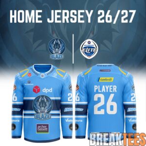 Coventry Blaze 2026/27 Blue Hockey Jersey Custom