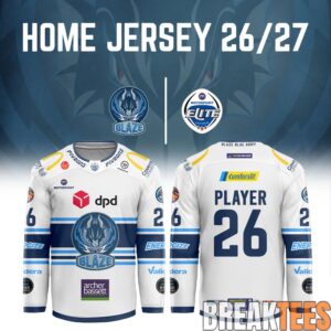 Coventry Blaze 2026/27 White Hockey Jersey Custom