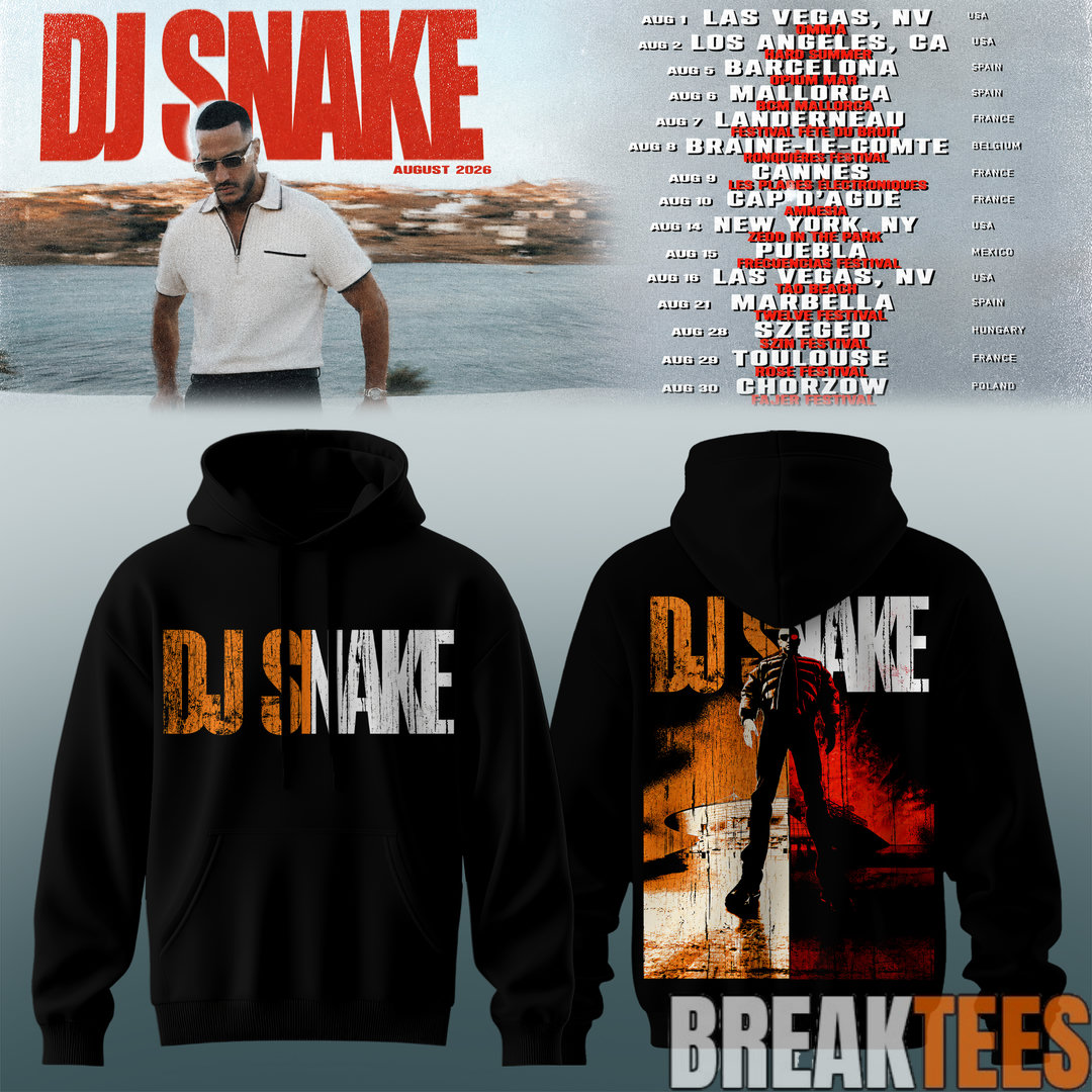 DJ Snake SZN 2026 Tour Special Hoodie DJ Snake SZN 2026 Tour Special Hoodie