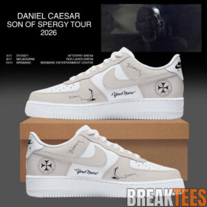 Daniel Caesar Son of Spergy ’26 Custom Air Force 1 Shoes