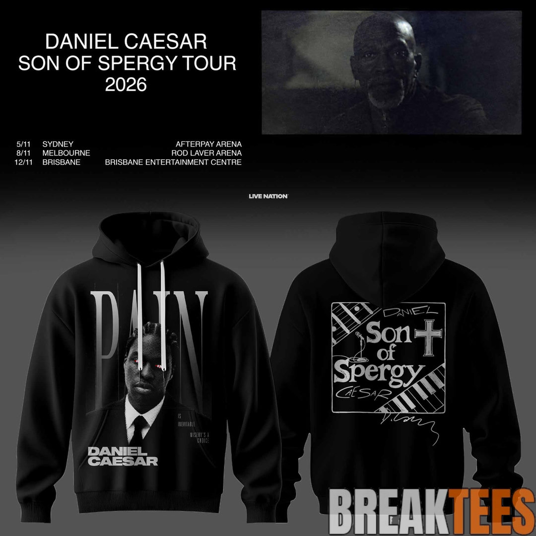 Daniel Caesar Son of Spergy ’26 Special Hoodie Daniel Caesar Son of Spergy ’26 Special Hoodie
