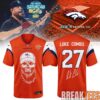 Detroit Lions x Luke Combs My Kinda Saturday Night Tour 2027 Signed Jersey