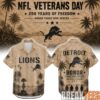 Kansas City Chiefs x Veteran 250 Years of Freedom Hawaiian Shirt