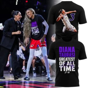 Diana Taurasi Phoenix Mercury 20 Years 1 Team Portrait Limited Edition T-Shirt