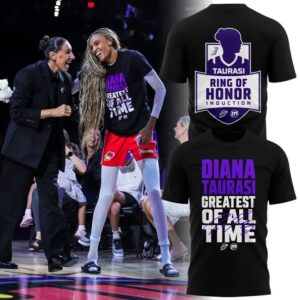 Diana Taurasi Phoenix Mercury 20 Years 1 Team Portrait Limited Edition T-Shirt 2