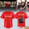 Jonas Brothers The Burning Up Tour Baseball Jersey Jonas Brothers The Burning Up Tour Baseball Jersey
