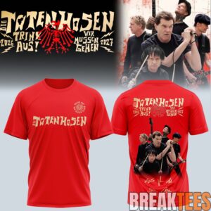 Die Toten Hosen Trink Aus! Wir Müssen Gehen Tour 202627 T-Shirt