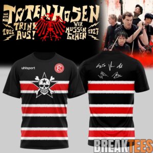 Die Toten Hosen Trink Aus! Wir Müssen Gehen Tour 202627 T-Shirt 3