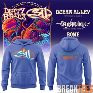 Dirty Heads x 311 Band – So Glad You Made It Tour 2026 Hoodie