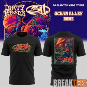 Dirty Heads x 311 Band – So Glad You Made It Tour 2026 T-Shirt