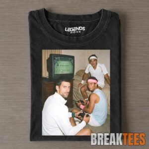 Djokovic & Nadal & Federer 2026 Playing Game Tee