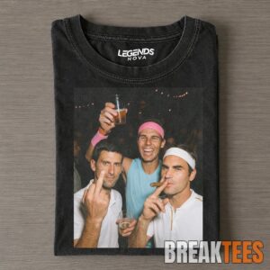 Djokovic & Nadal & Federer 2026 Tee