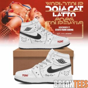 Doja Cat 2026 Tour Ma Vie World Tour Custom AJ1 Sneaker – Special Star Edition