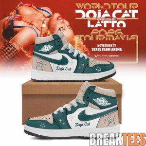 Doja Cat 2026 Tour Ma Vie World Tour Custom AJ1 Sneaker – Streetwear Star Edition