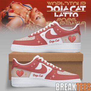 Doja Cat 2026 Tour Ma Vie World Tour Custom Air Force 1 – Modern Graphic Edition