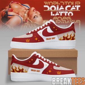 Doja Cat 2026 Tour Ma Vie World Tour Custom Air Force 1 – Special Graphic Edition