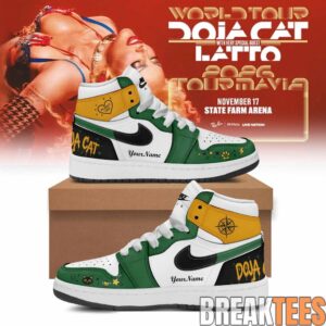 Doja Cat 2026 Tour Ma Vie World Tour Custom Air Jordan 1 Shoes