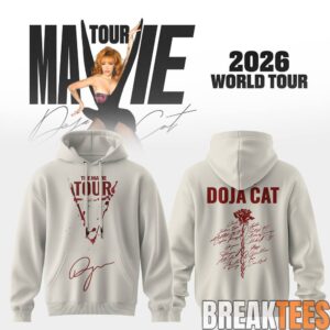 Doja Cat 2026 Tour Ma Vie World Tour Special Hoodie
