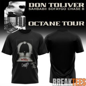 Don Toliver Octane Tour 2026 T-Shirt 2D 1