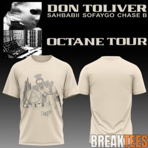 Don Toliver Octane Tour 2026 T-Shirt 2D 5