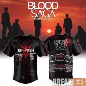 ENHYPEN “Blood Saga” Tour 2026 Special Baseball Jersey
