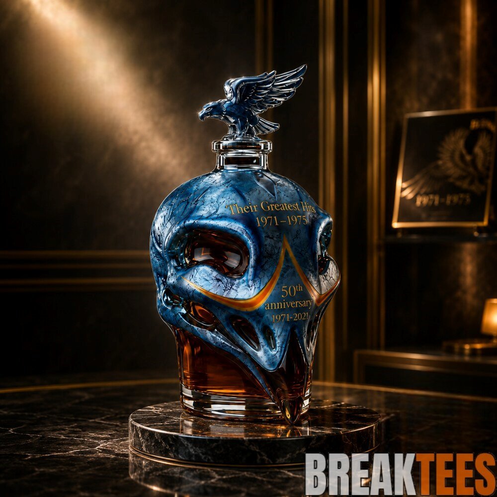 Eagles Band Their Greatest Hits 50th Anniversary Whiskey Bottle Eagles Band Their Greatest Hits 50th Anniversary Whiskey Bottle