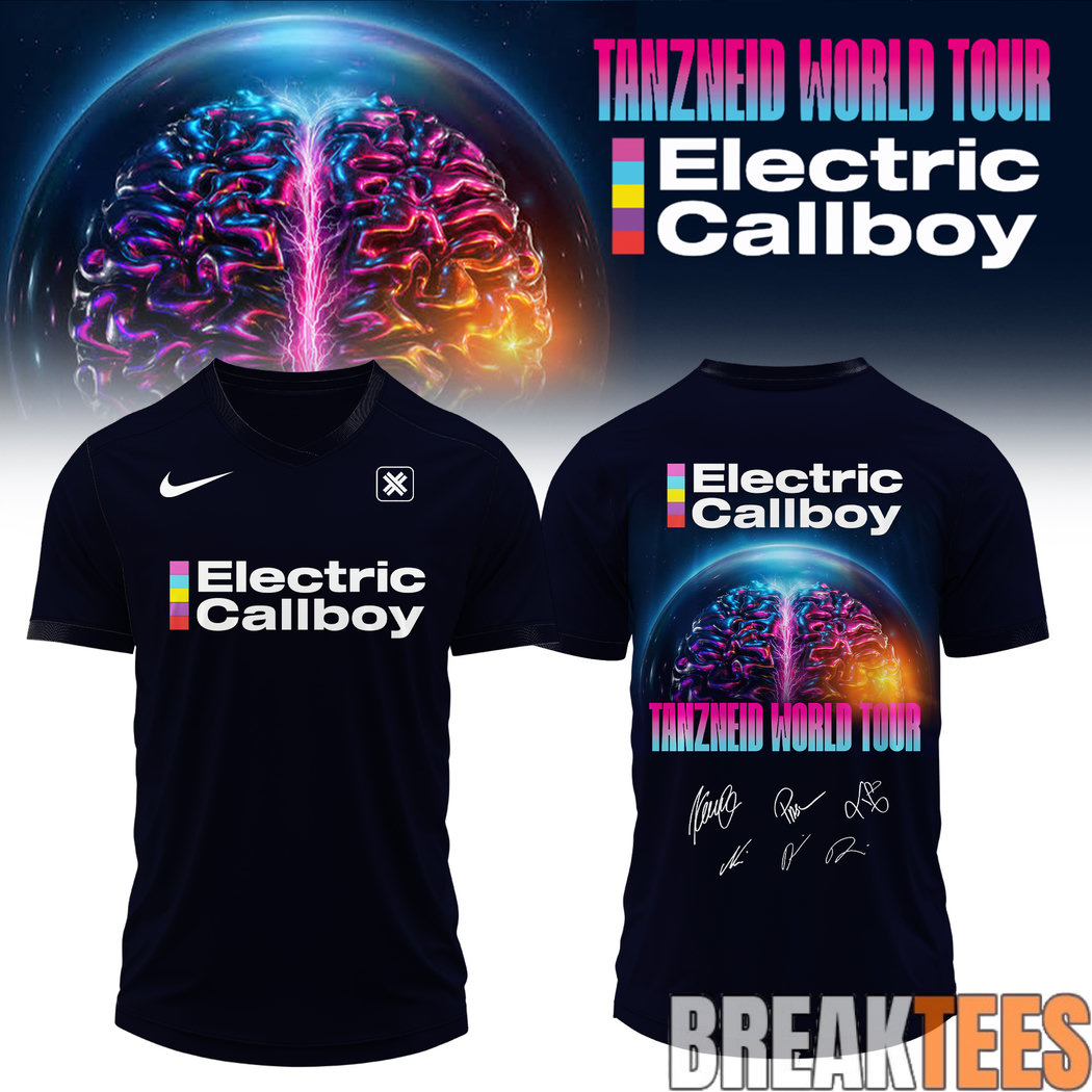 Electric Callboy “Tanzneid World Tour” 2026 Signature Football Jersey Electric Callboy “Tanzneid World Tour” 2026 Signature Football Jersey