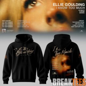 Ellie Goulding I Know Too Much Tour 3D All-Over Print Hoodie