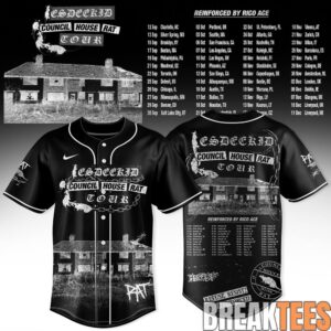 EsDeeKid Council House Rat Tour Special Edition Baseball Jersey