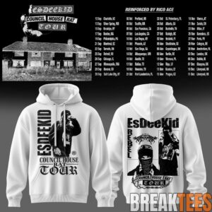 EsDeeKid Tour Heavyweight Fleece Hoodie White