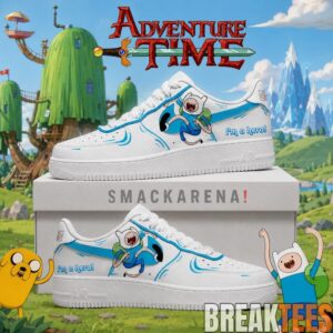 Finn Adventure Time Air Force 1 Low Shoes 1