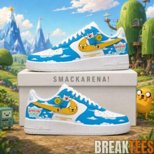 Finn And Jack Adventure Time Air Force 1 Low Shoes