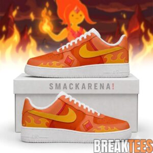 Flame Princess Adventure Time Air Force 1 Sneaker