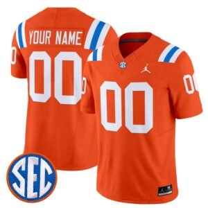 Florida Gators '1960s Throwback' Custom Football Jersey 2 Florida Gators '1960s Throwback' Custom Football Jersey 2