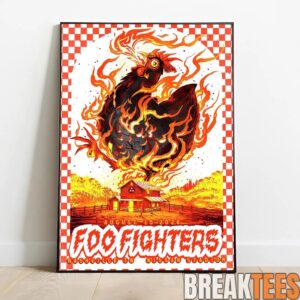 Foo Fighters 🎸🎤 “Take Cover Tour 2026” in Nashville, TN Poster