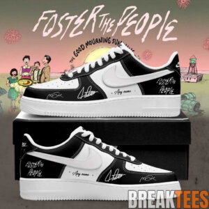 Foster the People Good Mourning Sunshine Tour 2026 Signature Custom AF1 Shoes 1.jpg