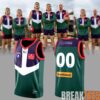 Fremantle Dockers White OutLimited Edition Basketball Jersey