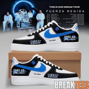 Fuerza Regida - This Is Our Dream Tour 2026 Leg 2 Custom AF1 Shoes 1