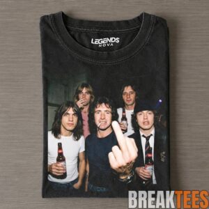 Funny ACDC Vintage Rock Band Tee 6