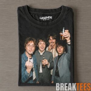 Funny The Beatles Vintage Tee 1